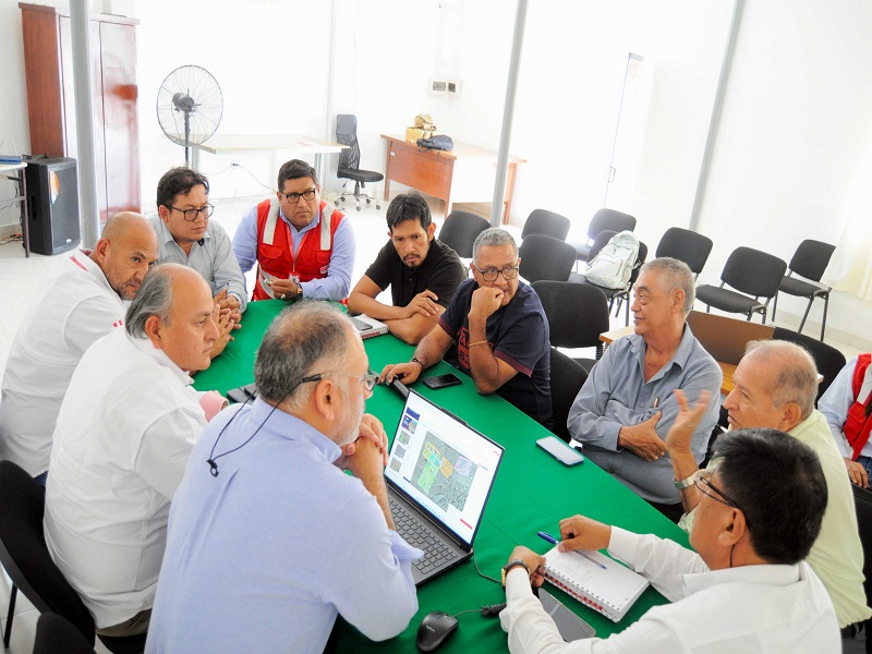 En mesa de trabajo Sub Región LCC, ANIN y Benito Roggio, analizan expedientes de proyectos  