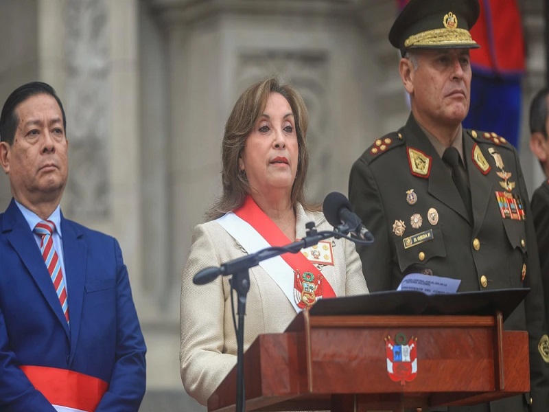 Dina Boluarte atribuye a Fiscalía intención de desestabilizar al Gobierno con allanamiento a la casa de su hermano