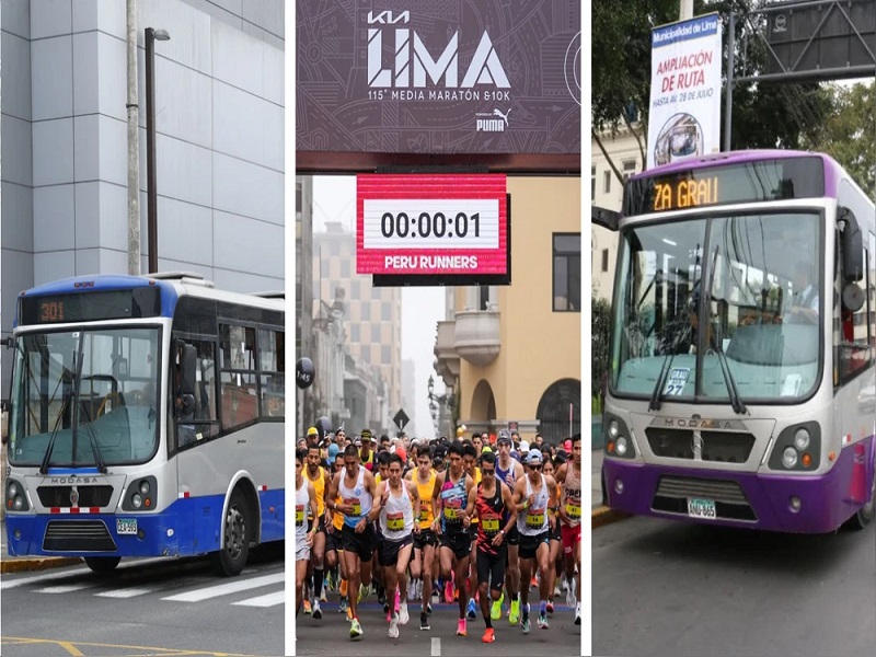 Este domingo se corre la Media Maratón de Lima: conoce la ruta de la carrera, las calles cerradas y el plan de desvío vehicular