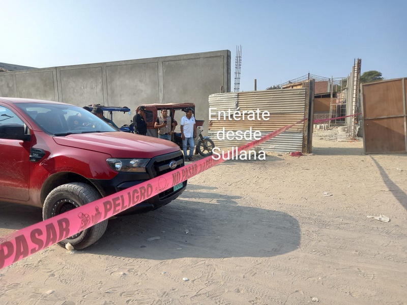 HIEREN A OBRERO EN COLEGIO DE HUANGALÁ