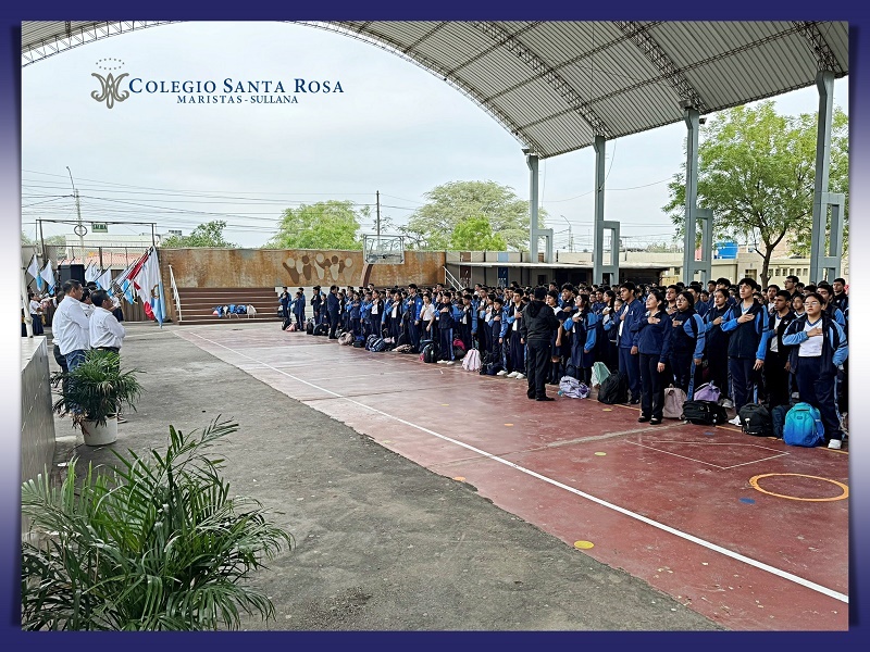 Colegio Santa Rosa sigue  festejando  