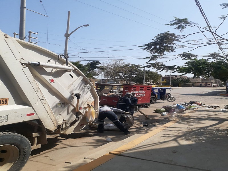 Comunicado Municipalidad de Sullana: sobre accidente de camión recolector