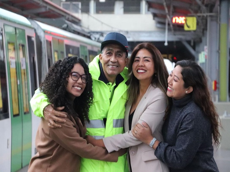 Día del Padre: conozcamos al guardián de la seguridad del Metro de Lima