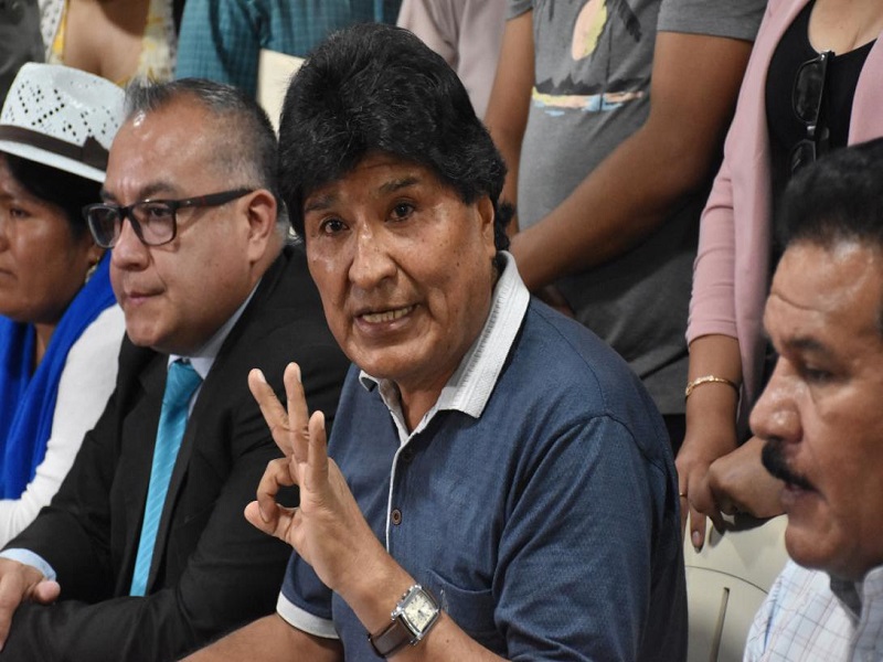 Evo Morales anuncia huelga de hambre para presionar diálogo en Bolivia