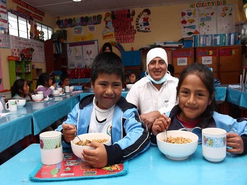 Qali Warma: escolares se beneficiarán con el retorno de modalidad de alimentos preparados