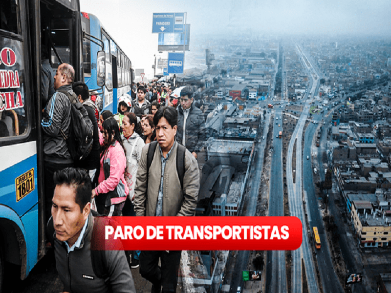 Paro de transportistas