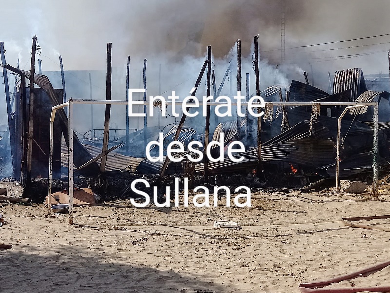 MUCHAS CASAS SE QUEMAN EN SULLANA