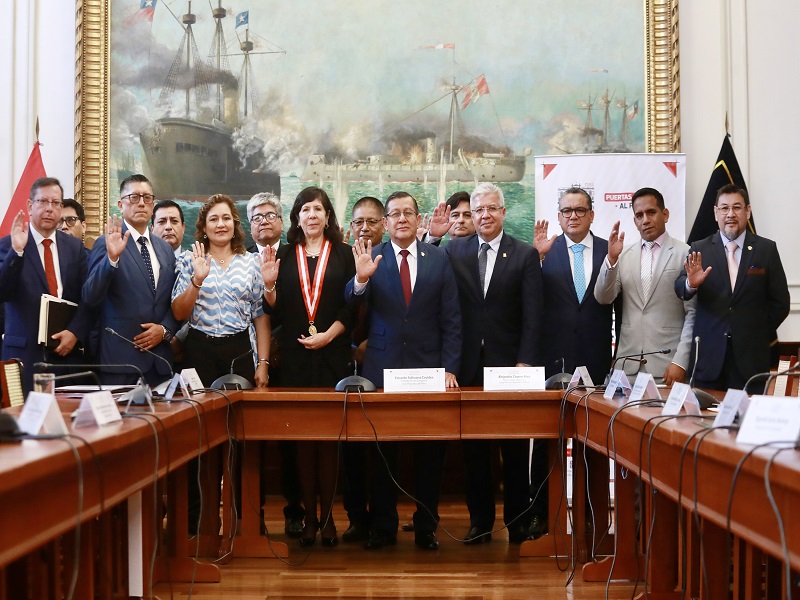 El tenso momento entre el ministro del Interior y la presidenta el Poder Judicial