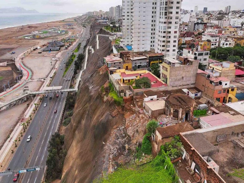 Costa Verde: geomallas no sirven para proteger acantilados, se requiere estabilizar talud