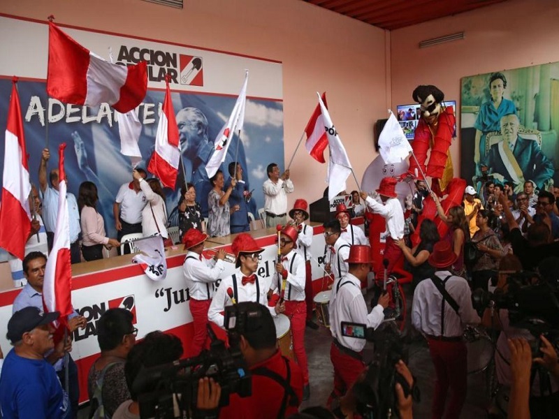 Acción Popular pedirá al JNE rectificar decisión