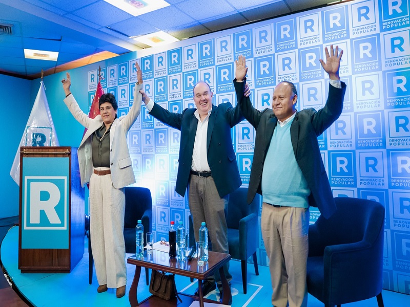 Admiten a trámite tacha contra fórmula presidencial de Renovación Popular