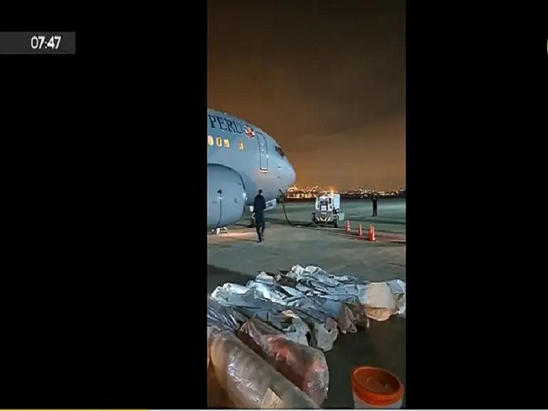Avión Presidencial partió a Jamaica llevando ayuda humanitaria y para repatriar a peruanos varados