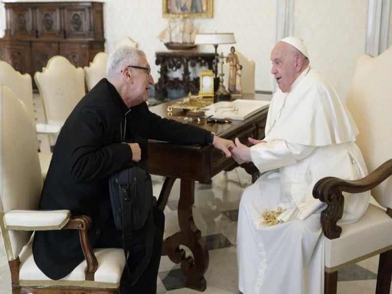 Cardenal Castillo viajará a Roma para cónclave donde se elegirá al nuevo Papa: "Todos somos candidatos"