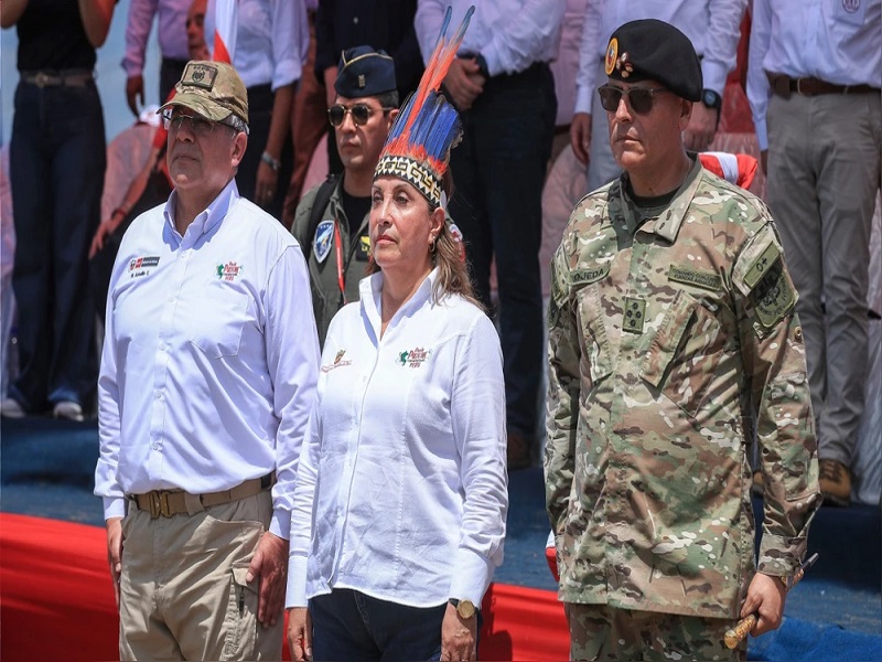 Dina Boluarte desde Santa Rosa de Loreto: "No cederemos ni un centímetro de nuestro territorio"