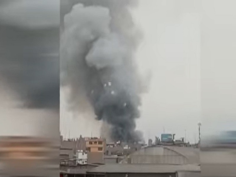 ÚLTIMO MINUTO: Se eleva a 20 el número de unidades por incendio en taller de pirotecnia en Santa Anita