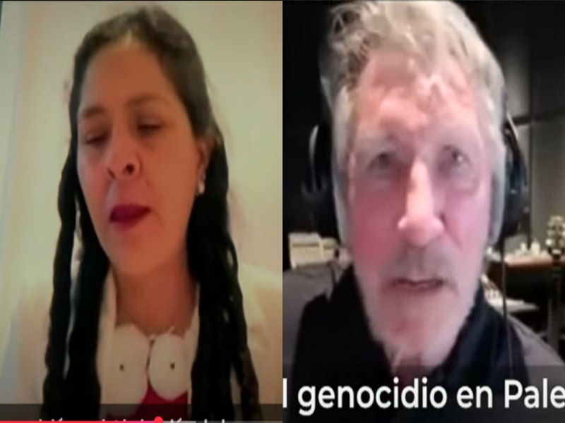 Lilia Paredes reaparece junto a Roger Waters y defiende a Castillo: "En Perú no hay justicia"