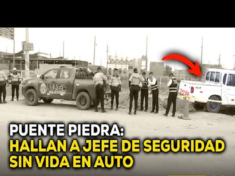 Jefe de seguridad de ladrillera fue asesinado en Puente Piedra cuando se dirigía a su centro de trabajo