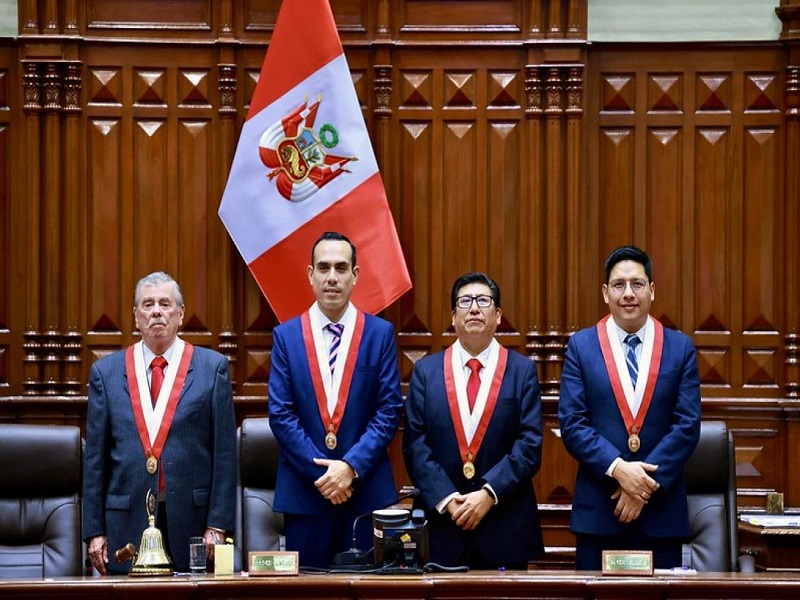José Jerí es elegido presidente del Congreso para el periodo 2025-2026