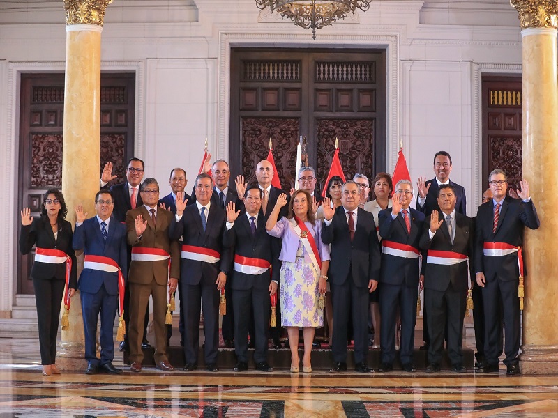 Gabinete Ministerial se presentará ante el Pleno del Congreso el próximo 12 de junio