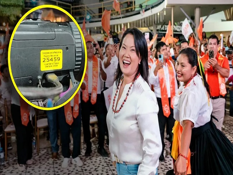 JEE de Pacasmayo ordena identificar a trabajador del Congreso que utilizó cámara institucional en mitin de Keiko Fujimori