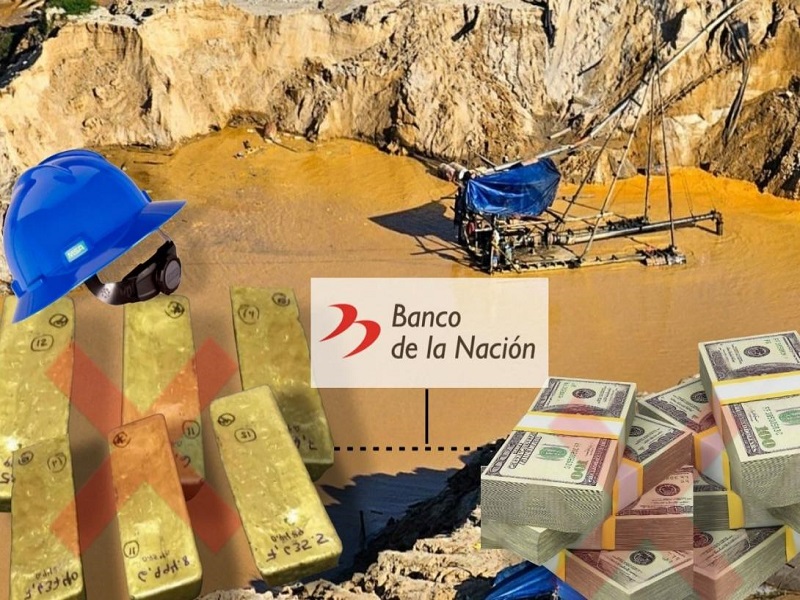 ¿El Estado como lavadora de oro?: El plan para lavar US$6,000 millones de oro sucio