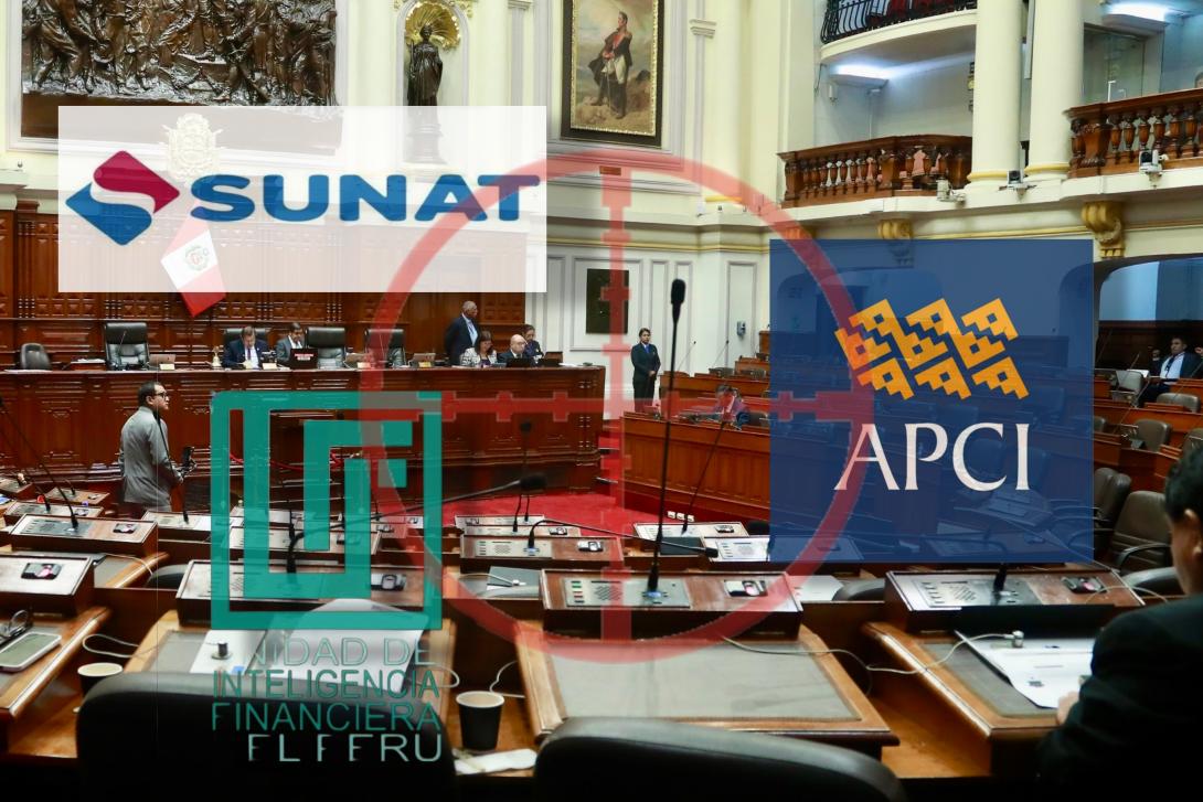 Sunat, UIF y APCI fiscalizarán a las ONG