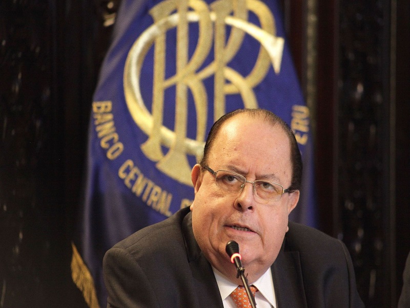 BCR: Julio Velarde estima que el crecimiento económico del país ya no será 3 %, sino 3.1 %