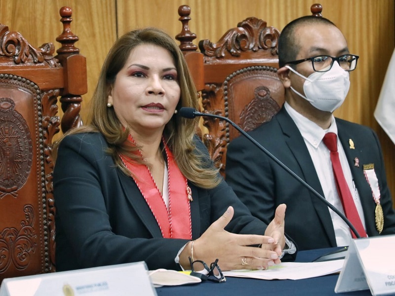 Jaime Villanueva señaló que Patricia Benavides filtró a la prensa información contra la fiscal Marita Barreto