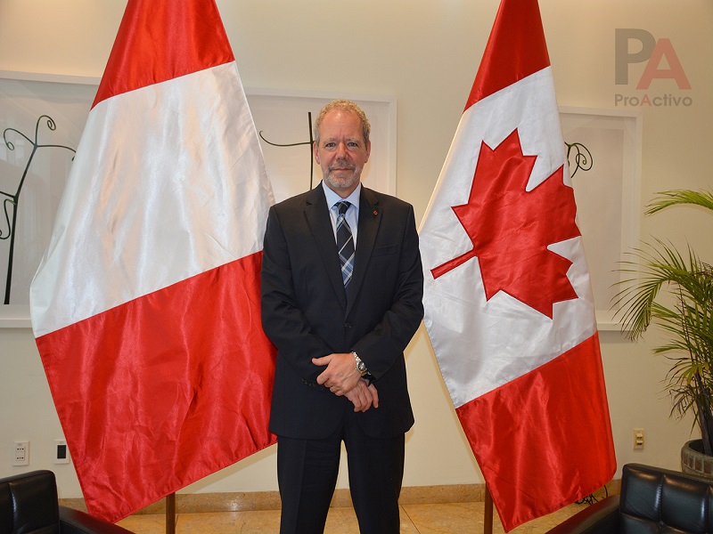 Embajador Louis Marcotte: "En las mesas de los canadienses hay más frutas y vegetales peruanos"