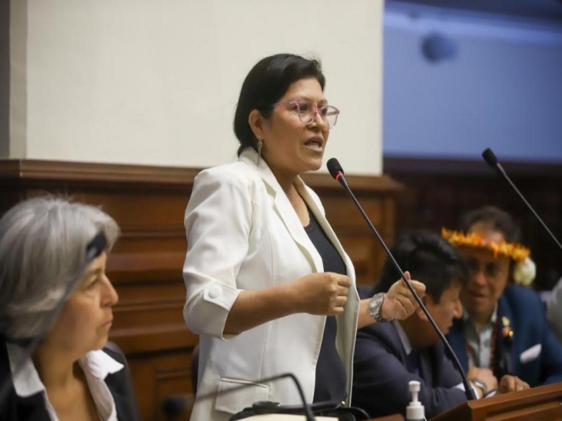 Congresista Janet Rivas de Perú Libre tendría trabajadora fantasma