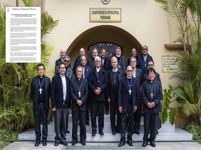 La Presidencia de la Conferencia Episcopal Peruana desmiente comunicado que la involucra