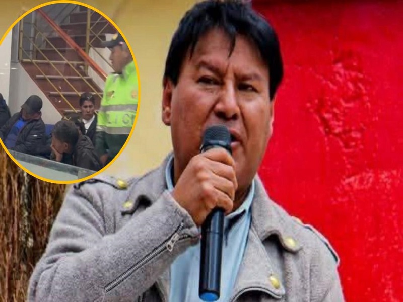 ESTABA EBRIO: Alcalde cusqueño choca vehículo municipal tras desfile