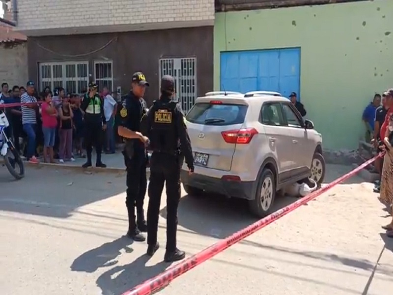 Piura: Acribillan a profesor frente a colegio y en el día del cumpleaños de su madre