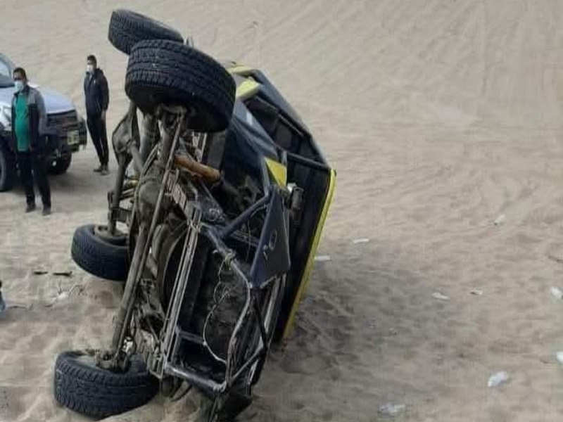 Ica: Turista estadounidense fallece tras despiste de tubular en Huacachina