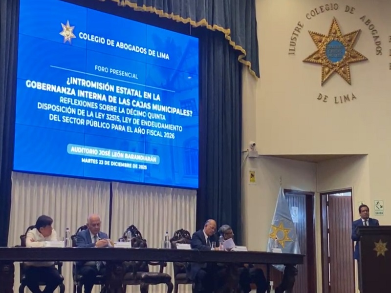 Denuncian injerencia de Jerí en cajas municipales